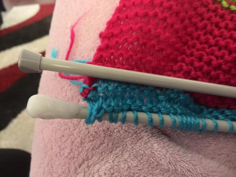 Knitting needle repair