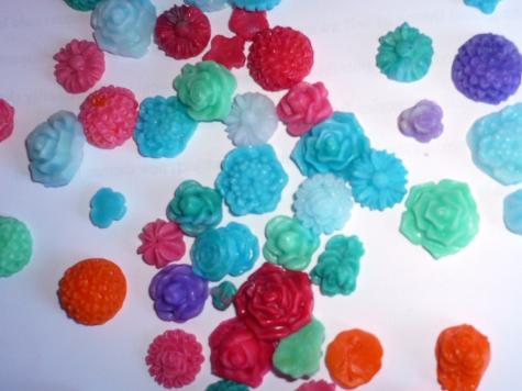 Icing mould flowers